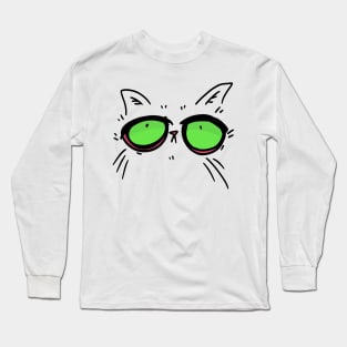 Cat stare Long Sleeve T-Shirt